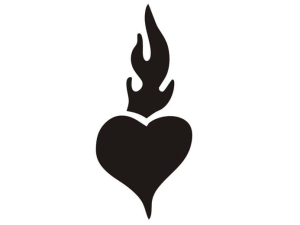 Aerograf szablona do tatuażu V060