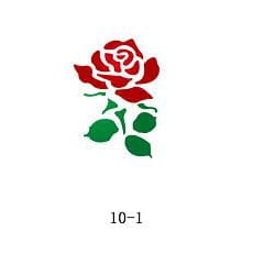 Szablon do błyszczącego tatuażu Fengda 10-01