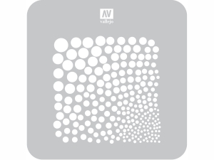 Vallejo Stencils ST-SF002 Circle Textures