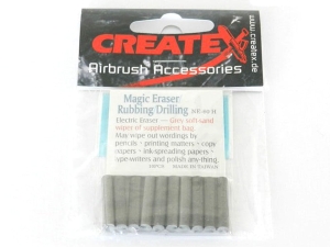CREATEX 300693 Eraser insets hard 10pcs (for 300691)