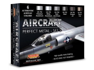 LifeColor Set CS48 AIRCRAFT Perfect Metal - SET2