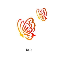 Szablon do błyszczącego tatuażu Fengda 13-01