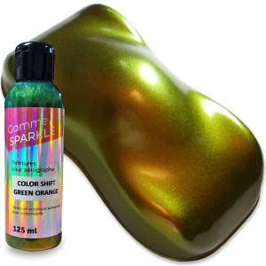 Stardust Airbrush Color SPARKLE COLOR SHIFT GREEN ORANGE 125ml
