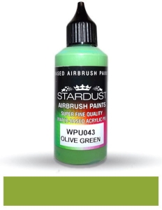 Stardust WPU043 Airbrush PU 1K RC Art Color OLIVE GREEN 60ml