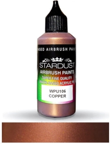Stardust WPU106 Airbrush PU 1K RC Metallic Color COPPER 60ml
