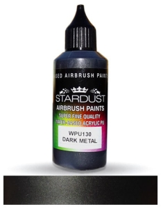 Stardust WPU130 Airbrush PU 1K RC Metallic Color DARK METAL 60ml