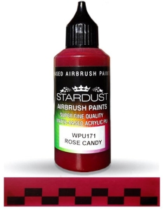 Stardust WPU171 Airbrush PU 1K RC CANDY Color ROSE 60ml