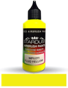 Stardust WPU211 Airbrush PU 1K RC FLUORESCENT Color YELLOW 60ml