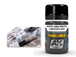 AK AIR Weathering AK2074 Paneliner for white and winter camouflage (35ml)