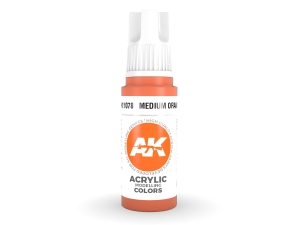 AK Acrylics 3Gen AK11078 Medium Orange (17ml)
