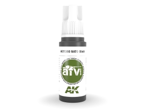 AK Acrylics 3Gen AFV AK11360 NATO Black (17ml)