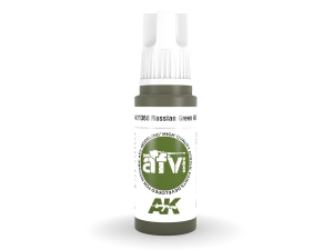 AK Acrylics 3Gen AFV AK11368 Russian Green 4BO  (17ml)