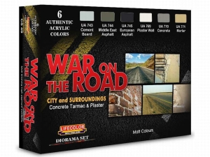 LifeColor Set CS49 WAR ON THE ROAD