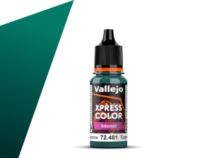Vallejo Game Xpress Intense Color 72481 Heretic Turquoise (18ml)