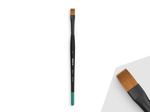 Vallejo Effects B04008 Flat Rectangular Synthetic Brush No. 8