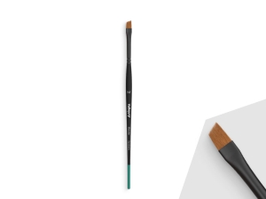 Vallejo Blender B05002 Flat Angled Synthetic Brush - Medium