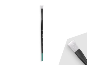 Vallejo Weathering B09002 Flat Synthetic Brush - Medium (6)