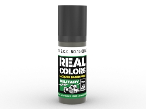 AK REAL COLORS RC875 S.C.C. No.15 Olive Drab (17ml) (old RC037)