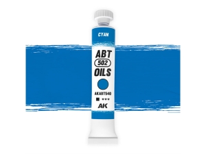 Abteilung 502 OIL COLOR ABT540 Cyan (20ml)