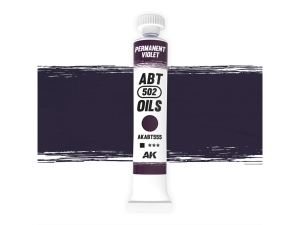 Abteilung 502 OIL COLOR ABT555 Permanent Violet (20ml)