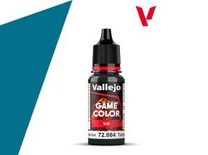 Vallejo Game Color 72084 Dark Turquoise Ink (18ml)