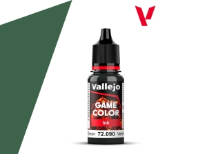 Vallejo Game Color 72090 Black Green Ink (18ml)