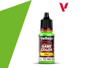 Vallejo Game Color 72104 Fluo Green (18ml)