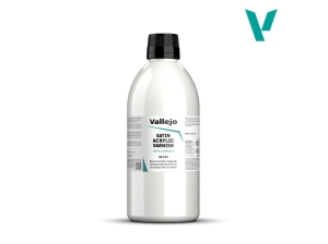 Vallejo 28519 Permanent Varnish Satin (500ml)
