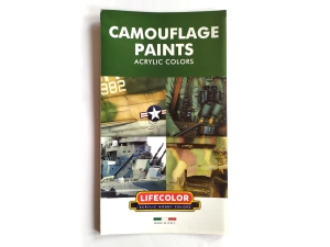 LifeColor CC03 Color Chart: CAMOUFLAGE PAINTS (14 pages)