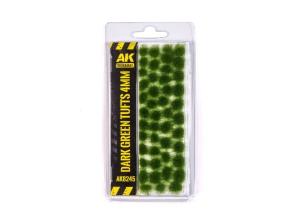 AK TUFTS AK8245 DARK GREEN TUFTS 4MM