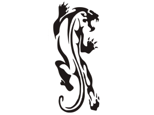 Aerograf szablona do tatuażu V072