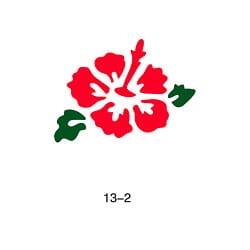 Szablon do błyszczącego tatuażu Fengda 13-02