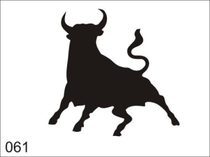 Aerograf szablona do tatuażu V061