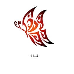 Szablon do błyszczącego tatuażu Fengda 11-04