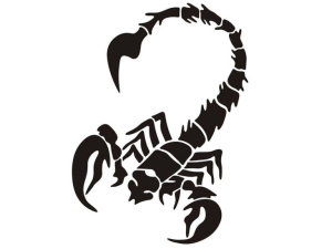 Aerograf szablona do tatuażu V021