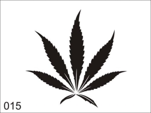 Aerograf szablona do tatuażu V015