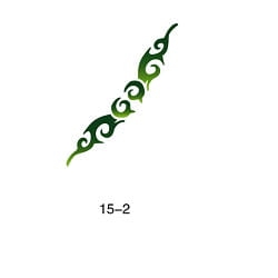 Szablon do błyszczącego tatuażu Fengda 15-02