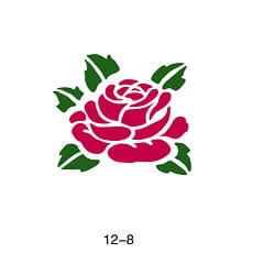 Szablon do błyszczącego tatuażu Fengda 12-08