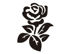 Aerograf szablona do tatuażu V001