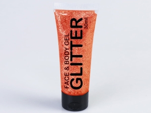UV Glitter Gel Tube orange 30 ml