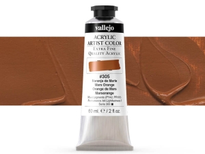 Vallejo Acrylic Artist Color 16305 Mars Orange (60ml)