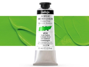 Vallejo Acrylic Artist Color 16516 Cadmium Green (60ml)