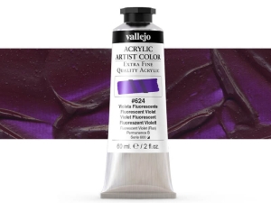 Vallejo Acrylic Artist Color 16624 Fluorescent Violet (60ml)