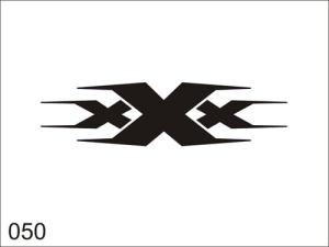 Aerograf szablona do tatuażu V050