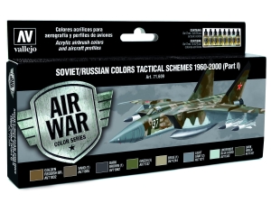 Vallejo Model Air Set 71609 Soviet / Russian colors Tactical Schemes 1960-2000 (Part I) (8)