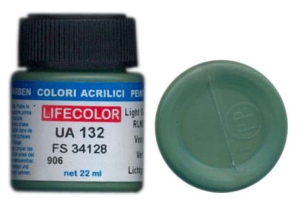 Farba LifeColor UA132 mimetic light green rim 83
