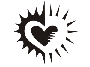 Aerograf szablona do tatuażu V007