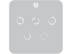 Vallejo Stencils ST-AFV002 Drum Oil Marks