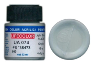 Farba LifeColor UA074 mimetic light blue rim 76