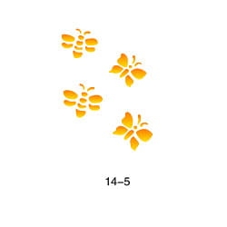 Szablon do błyszczącego tatuażu Fengda 14-05